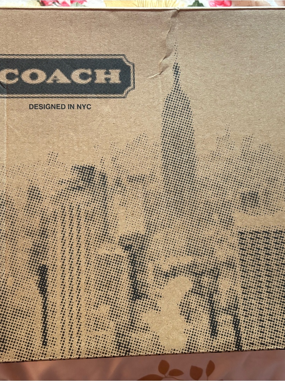 Coach White and Dark Green Men's Athletic Sneakers - Picture 7 of 7